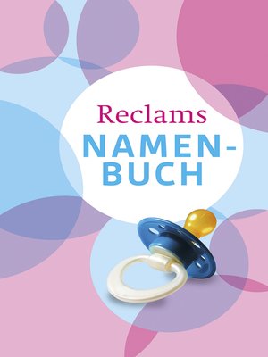 cover image of Reclams Namenbuch